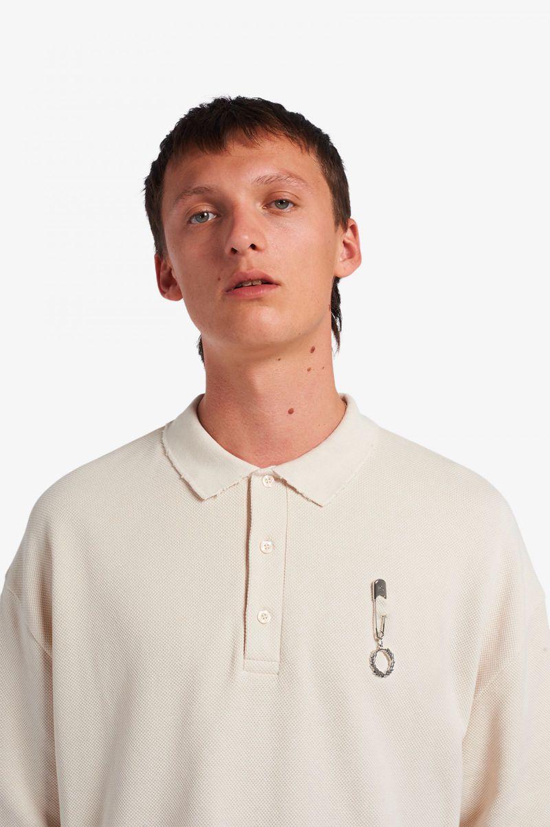 White Fred Perry SM1945 Men's Polo Shirts | PH 1478ZUTG